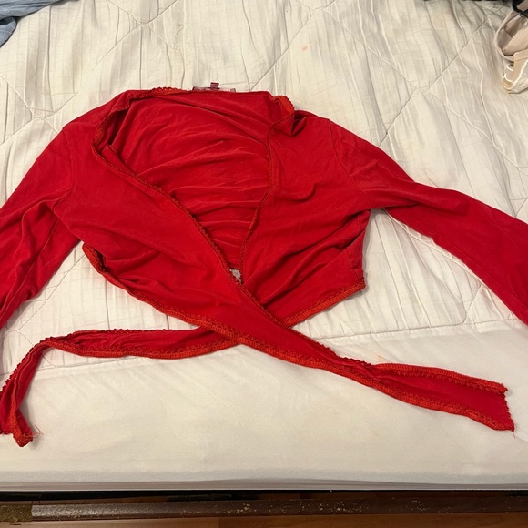 Vintage red cardigan - Picture 1 of 3